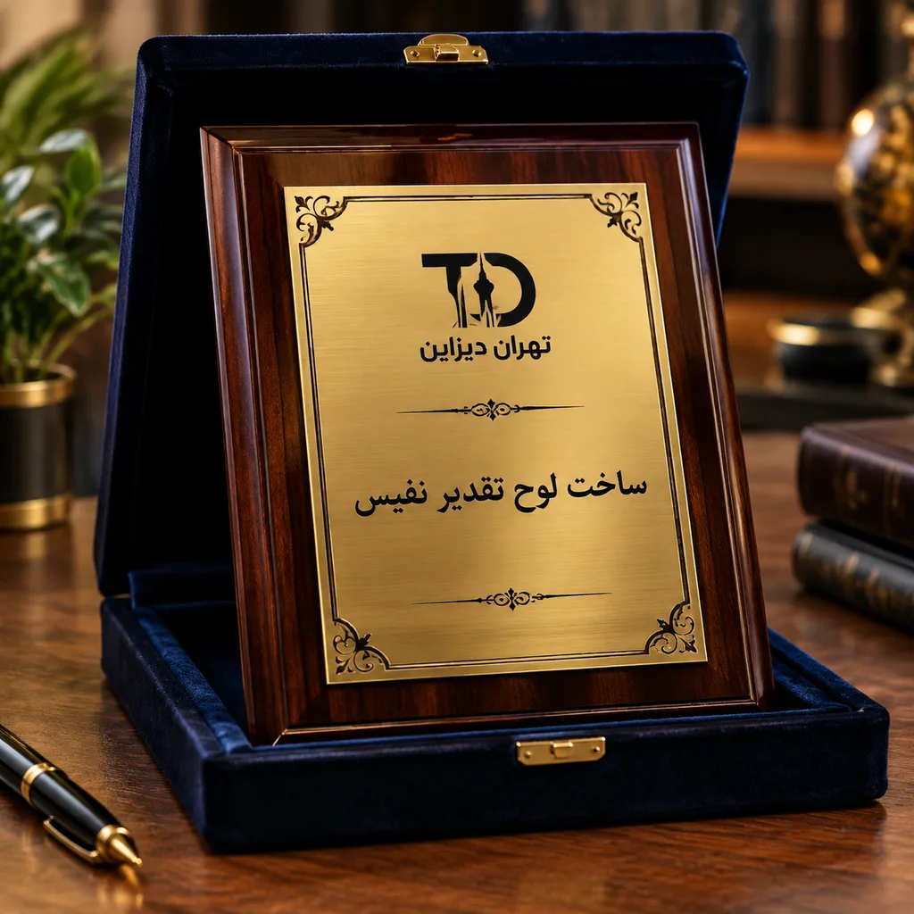 ساخت لوح تقدیر نفیس